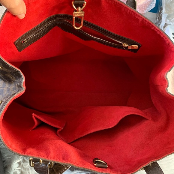 Authentic Louis Vuitton Hampstead MM medium Damier Ebene bag - Picture 14 of 16